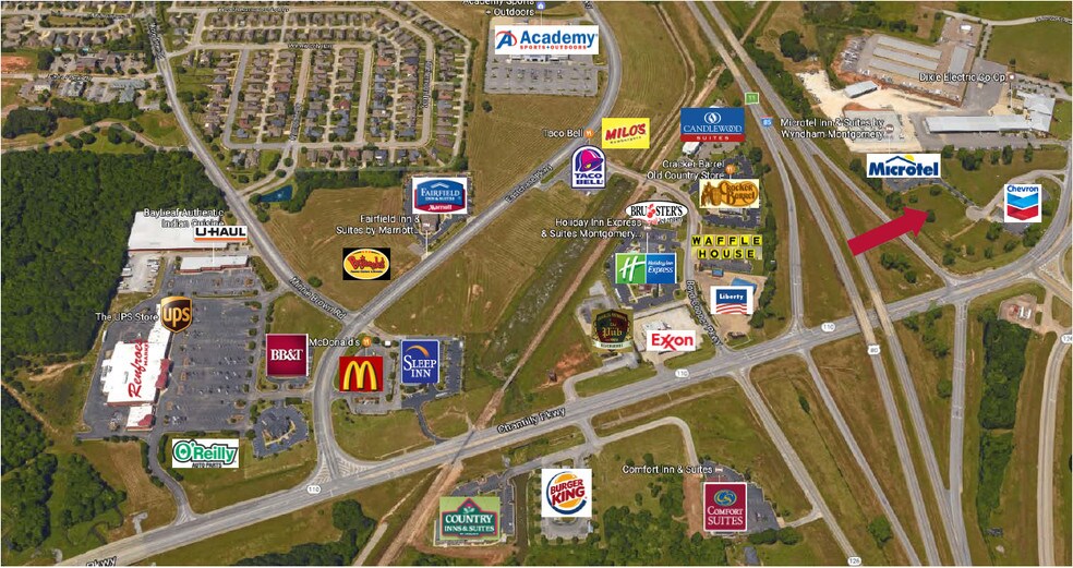Primary Photo Of I-85 And Chantilly Parkway @ I-85, Montgomery Land For Sale