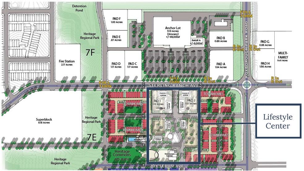 Primary Photo Of NWC Sterling Ranch Ave, Littleton Land For Lease