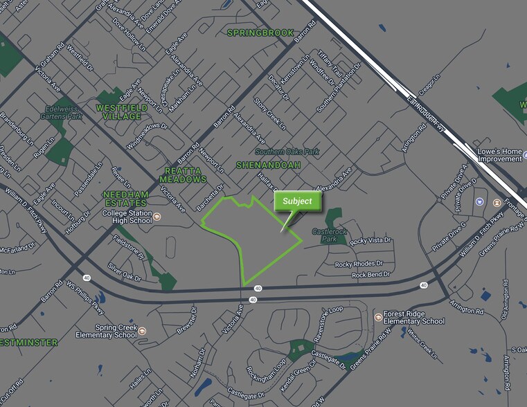 More Photos Of Nec Of Victoria Avenue & William D Fitch, College Station Land For Sale