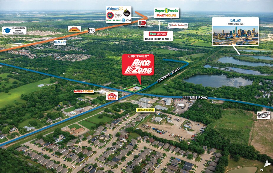 More Photos Of 2450 S Belt Line Rd, Dallas Freestanding For Sale