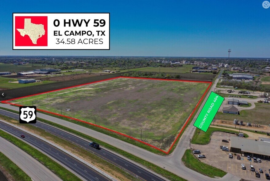 Primary Photo Of 22964 U.S. 59, El Campo Land For Sale
