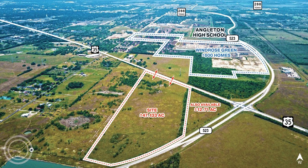 Primary Photo Of SH 35 & Hwy 523, Angleton Land For Sale