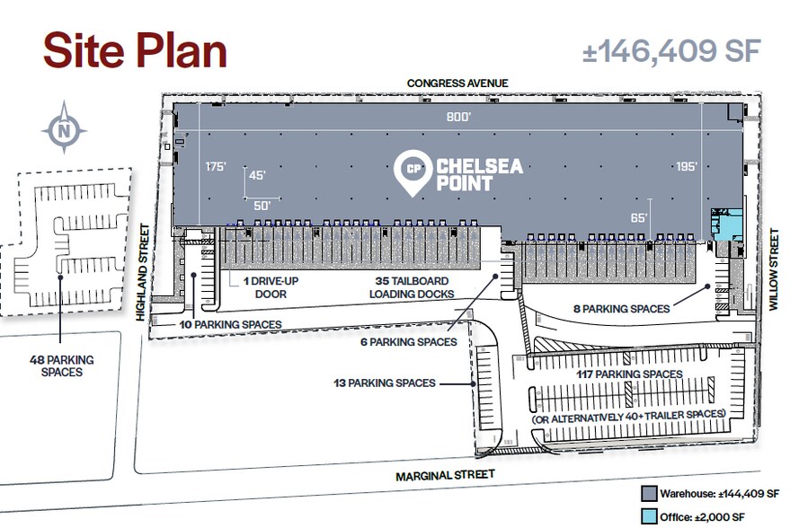More Photos Of 250 Marginal St, Chelsea Warehouse For Lease