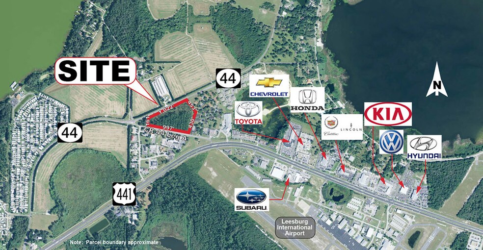 Primary Photo Of CR 44 & CR 44 Leg A, Leesburg Land For Sale