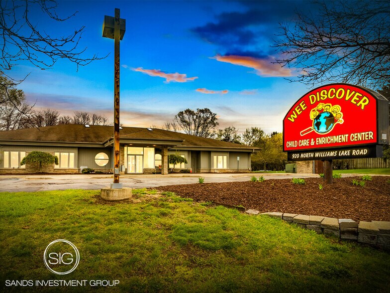 Primary Photo Of 920 N Williams Lake Rd, Waterford Daycare Center For Sale