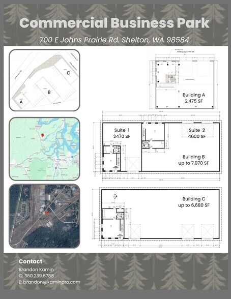 More Photos Of 700 E Johns Prairie Rd, Shelton Flex For Lease
