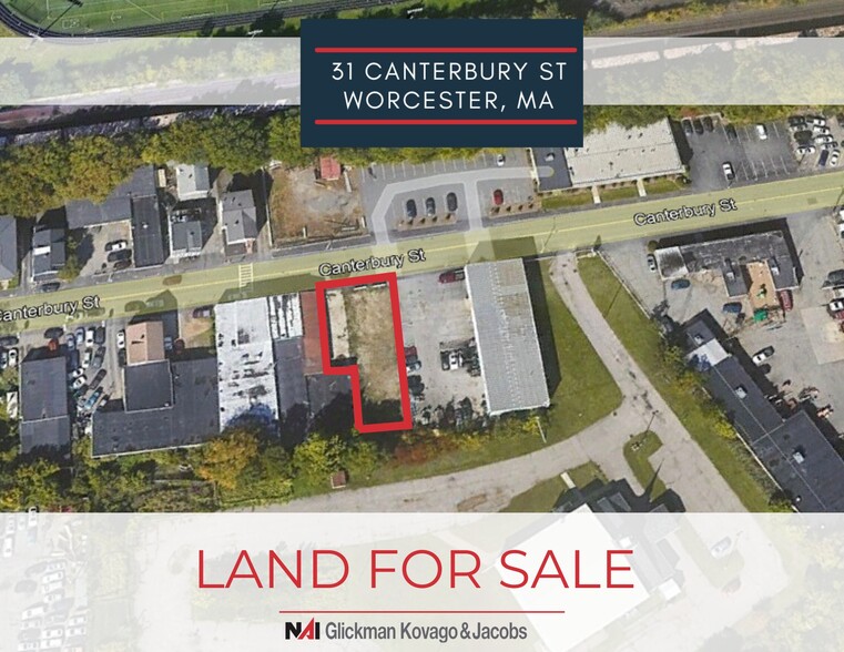 Primary Photo Of 31 Canterbury St, Worcester Land For Sale