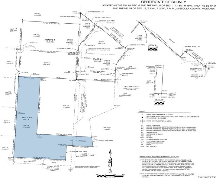 More Photos Of Tract A-1 Dougherty Dr, Missoula Land For Sale