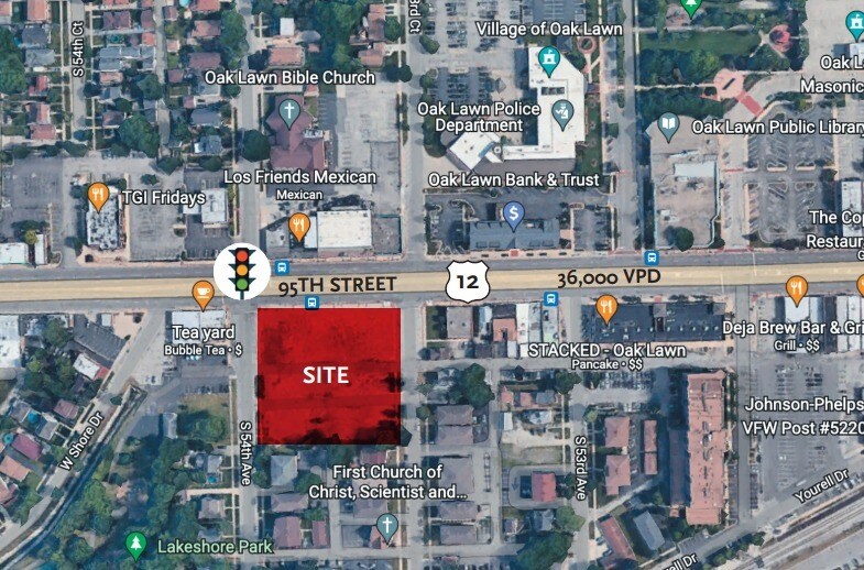 Primary Photo Of 5355 W 95th St, Oak Lawn Land For Sale