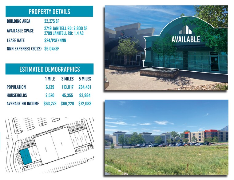 More Photos Of 2749-2779 Janitell Rd, Colorado Springs Freestanding For Sale