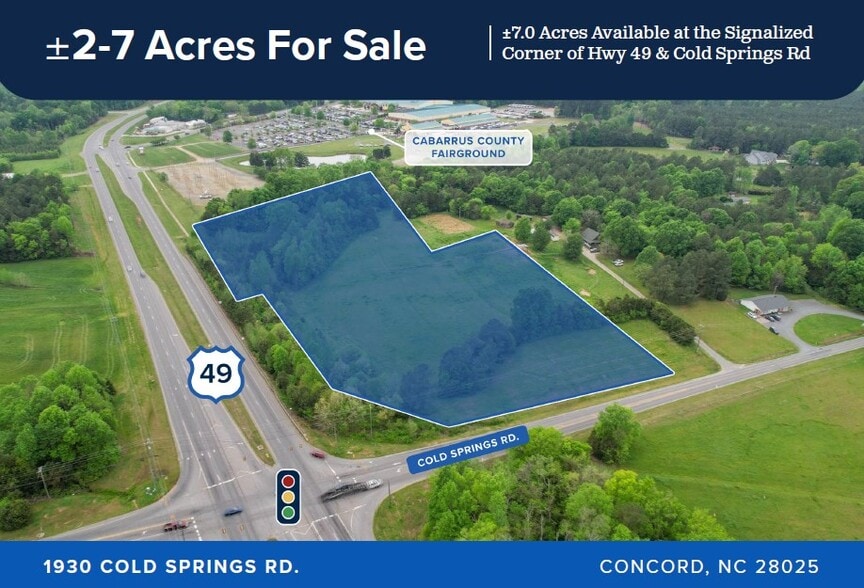Primary Photo Of 1930 Cold Springs Rd, Concord Land For Sale
