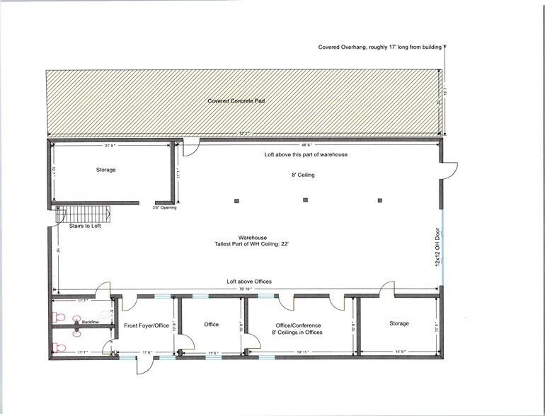More Photos Of 1354 W College St, Murfreesboro Flex For Lease