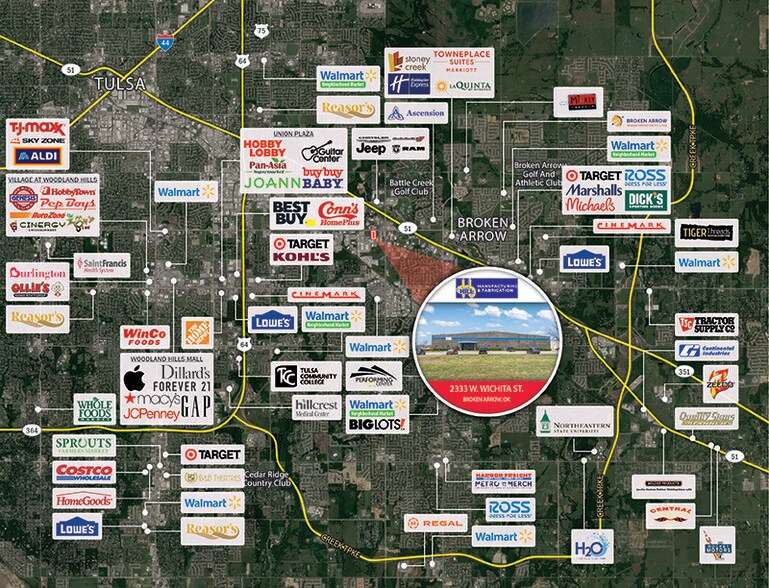 More Photos Of 2333 W Wichita St, Broken Arrow Manufacturing For Sale