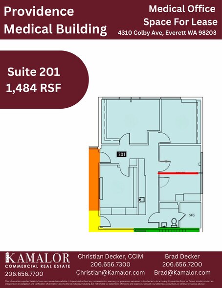 More Photos Of 4310 Colby St, Everett Medical For Lease