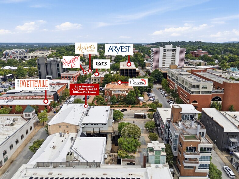 More Photos Of 21 W Mountain St, Fayetteville Storefront Retail Office For Lease