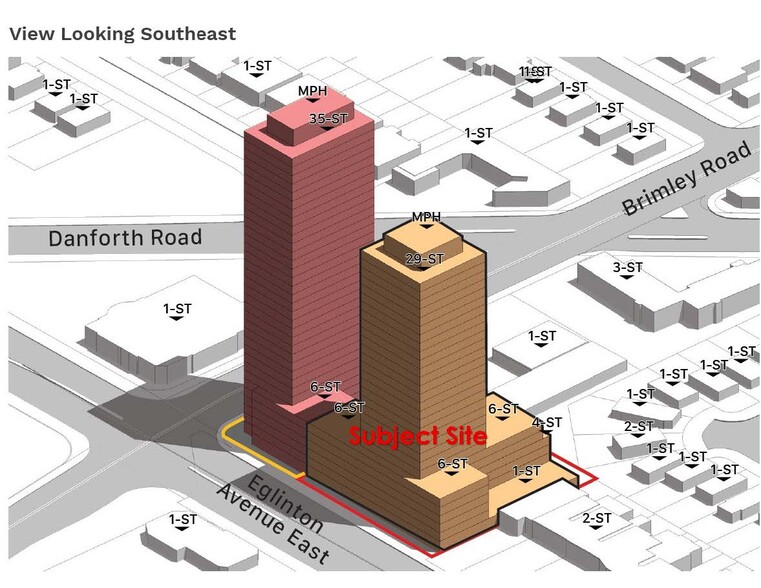 Primary Photo Of 2727 Eglinton Av E, Toronto Land For Sale