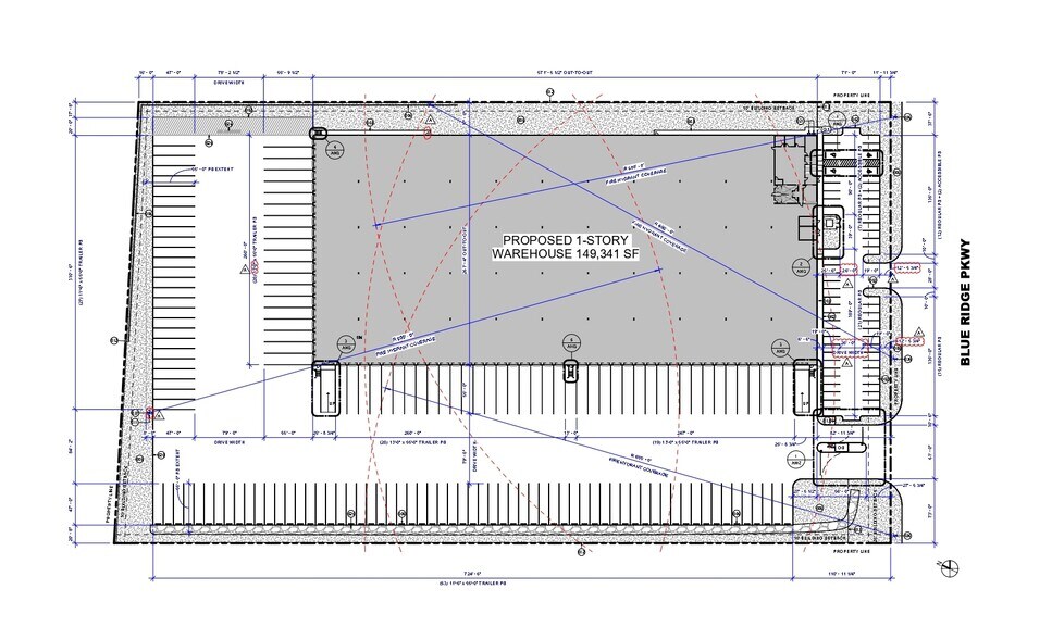 More Photos Of 302 Blue Ridge Pky, Laredo Industrial For Lease