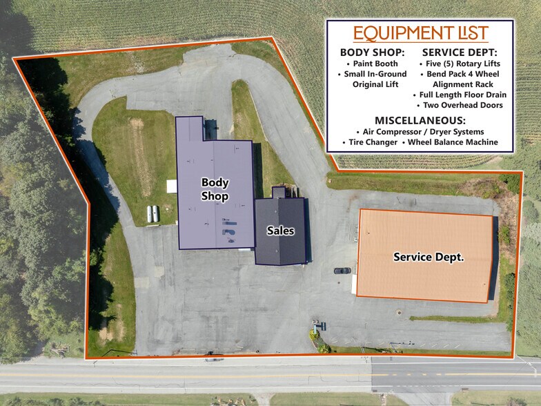 More Photos Of 15180 Barrens Rd N, Stewartstown Auto Repair For Sale