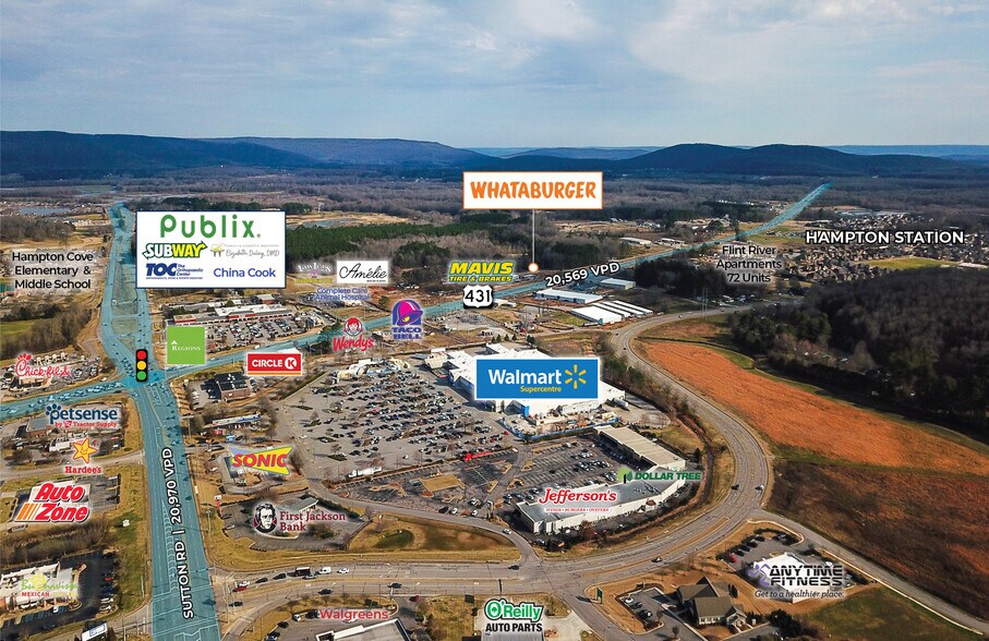 Primary Photo Of 6813 S Highway 431, Owens Cross Roads Restaurant For Sale