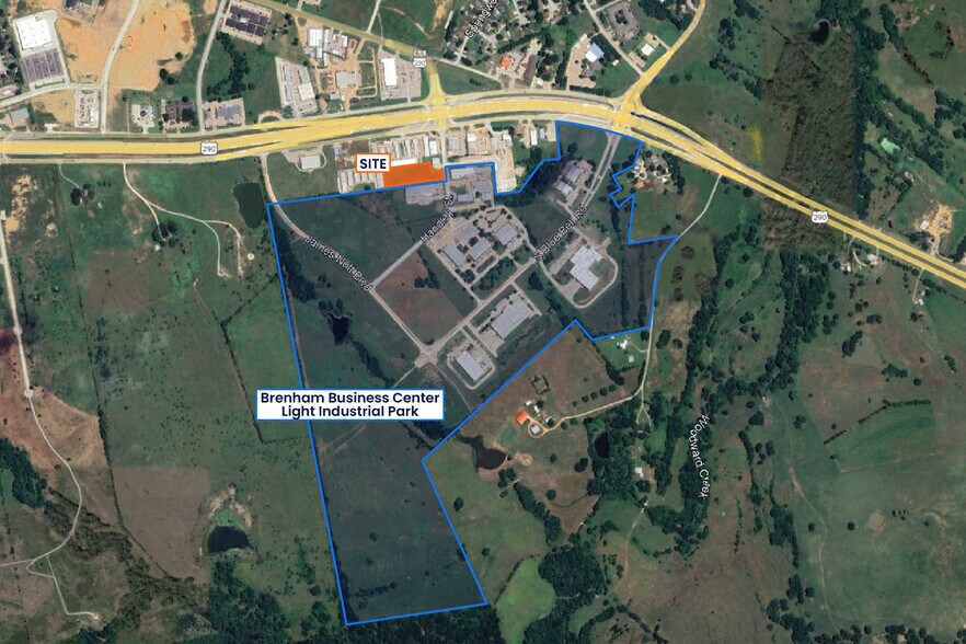 More Photos Of Handley St and HWY 290, Brenham Land For Lease
