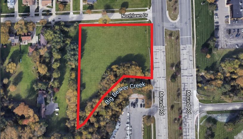 Primary Photo Of 33855 Mound Rd, Sterling Heights Land For Sale