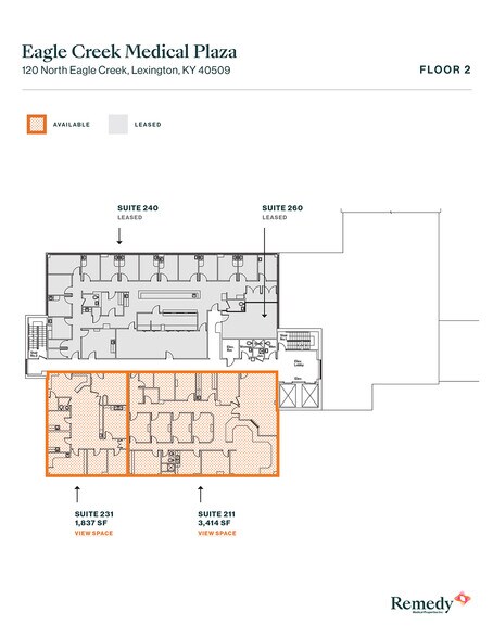 More Photos Of 120 N Eagle Creek Dr, Lexington Medical For Lease