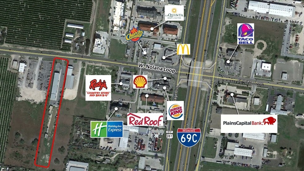 More Photos Of 451 W Nolana, Pharr Land For Lease