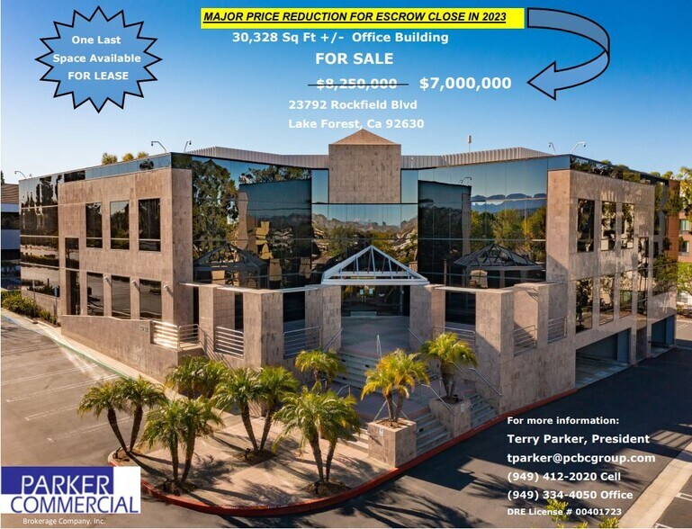 More Photos Of 23792 Rockfield Blvd, Lake Forest Office For Lease