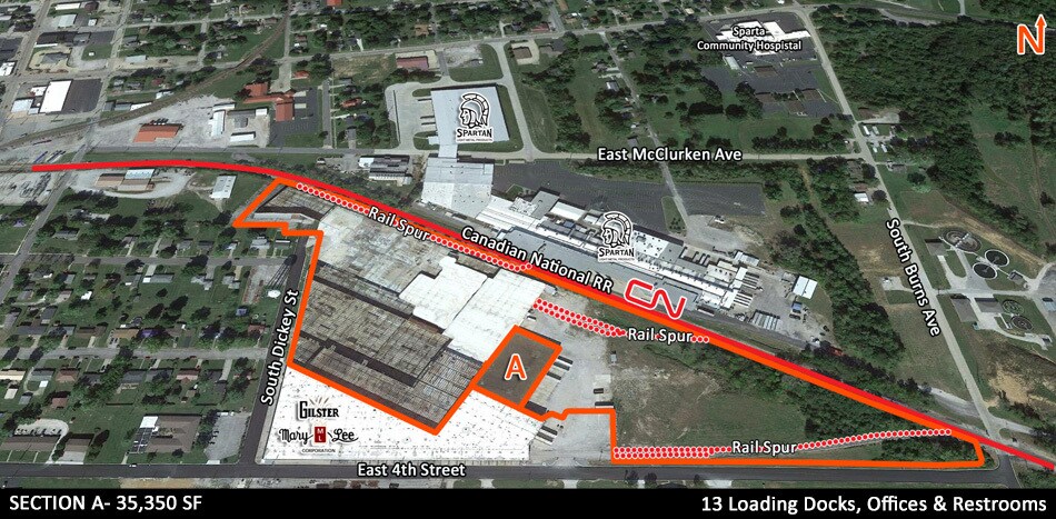 More Photos Of South Dickey St, Sparta Manufacturing For Lease