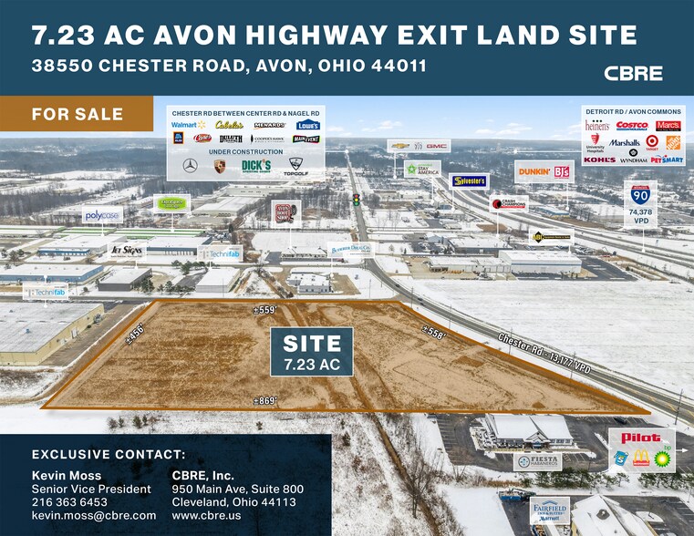 Primary Photo Of 38550 Chester Rd, Avon Land For Sale