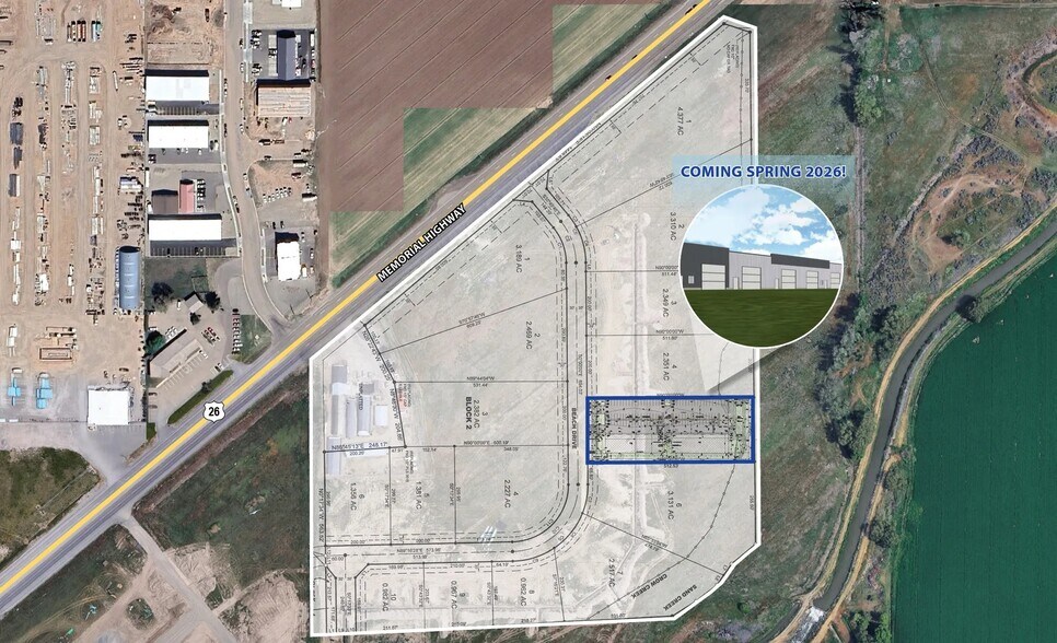 More Photos Of TBD Beach Dr, Idaho Falls Warehouse For Lease