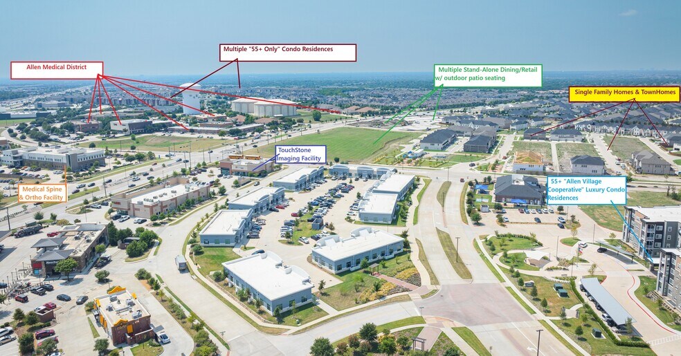 More Photos Of 945 Stockton Dr, Allen Medical For Sale