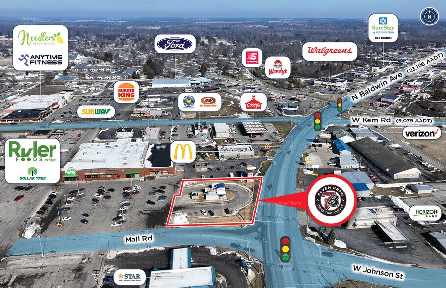 More Photos Of 1207 N Baldwin Ave, Marion Fast Food For Sale