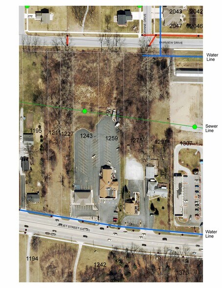 More Photos Of 1275 Joliet St, Dyer General Retail For Sale