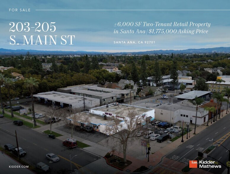 Primary Photo Of 203-205 S Main St, Santa Ana Freestanding For Sale