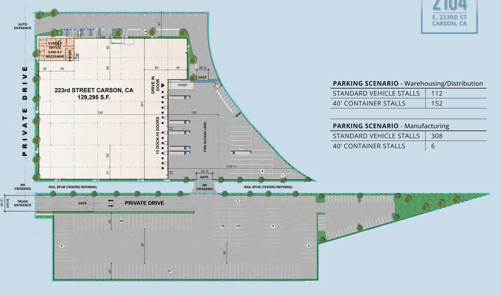 More Photos Of 2104 E 223rd St, Long Beach Distribution For Lease