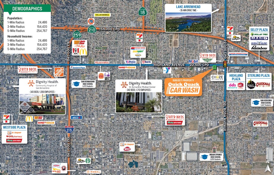 More Photos Of 1445 E Highland Ave, San Bernardino Carwash For Sale