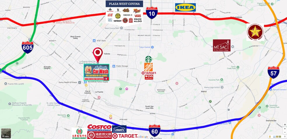 Primary Photo Of 1027 N Hacienda Blvd, La Puente Carwash For Sale