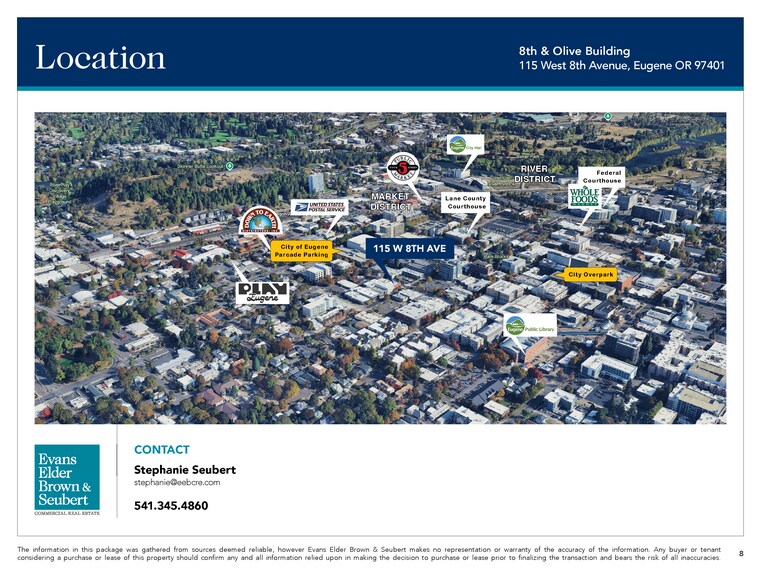 More Photos Of 115 W 8th Ave, Eugene Office For Lease