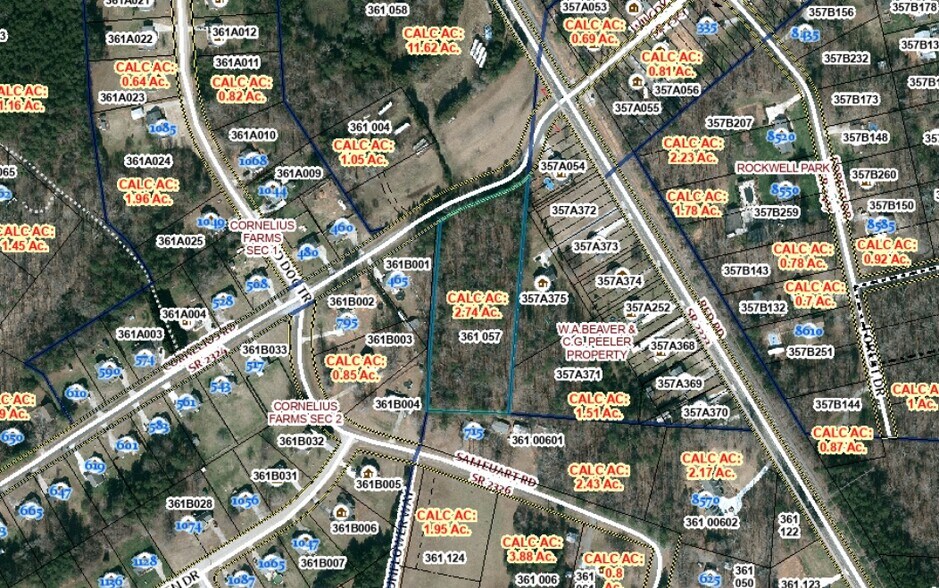 More Photos Of 0 Cornelius Rd, Rockwell Land For Sale