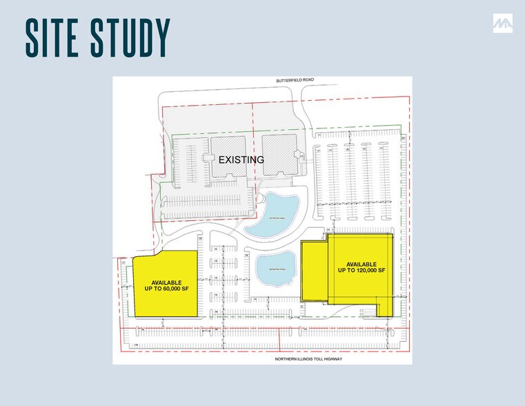 Primary Photo Of Butterfield Rd & Meyers Rd, Oak Brook Land For Lease
