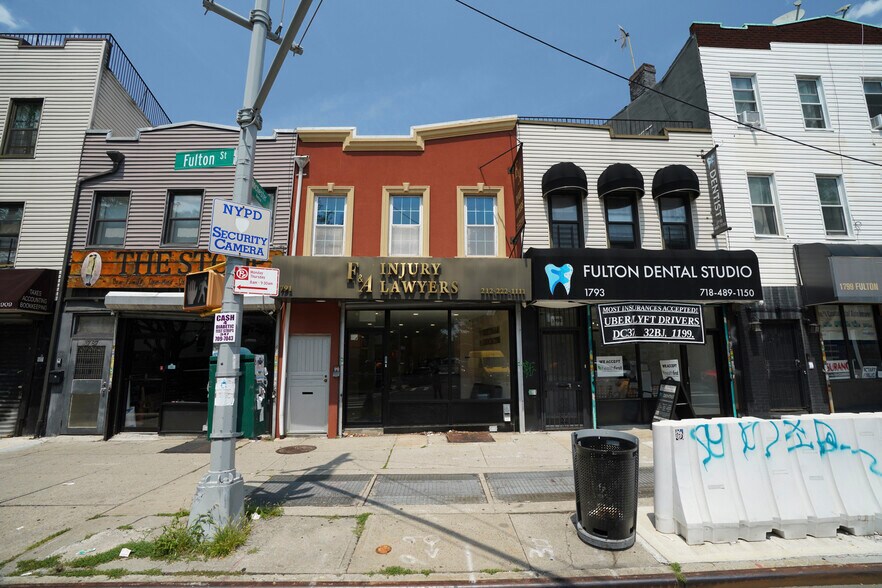 Primary Photo Of 1791 Fulton St, Brooklyn Storefront Retail Residential For Lease