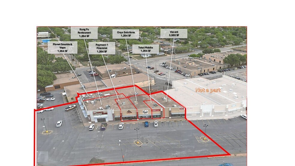 More Photos Of 3366-3398 N 1st St, Abilene Storefront For Sale