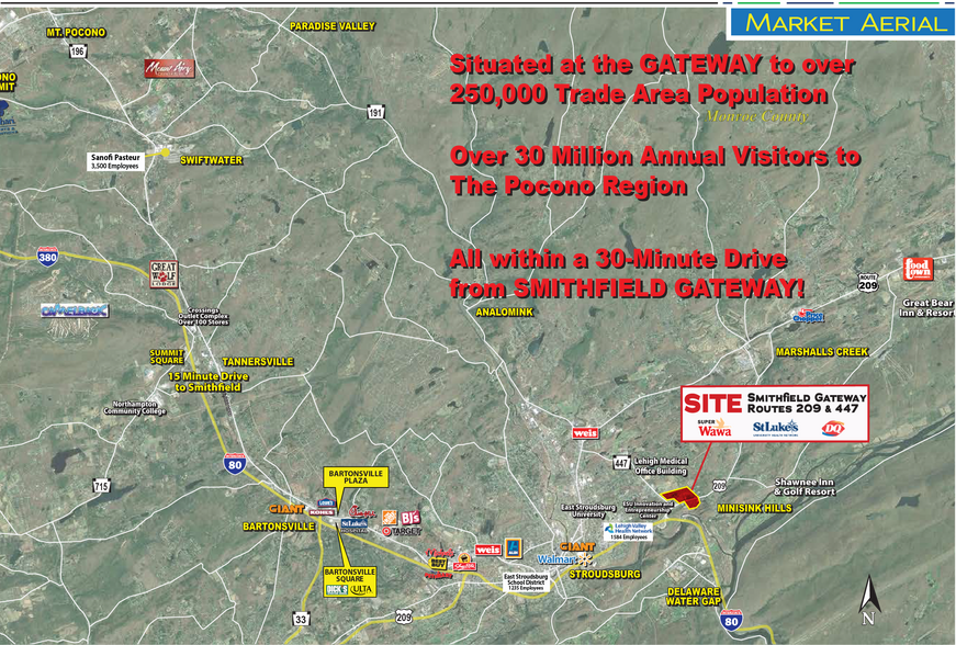 More Photos Of 447 US-209, East Stroudsburg Land For Sale