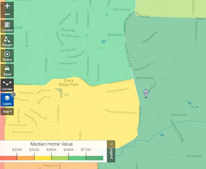 More Photos Of Country Club, Lucas Land For Sale