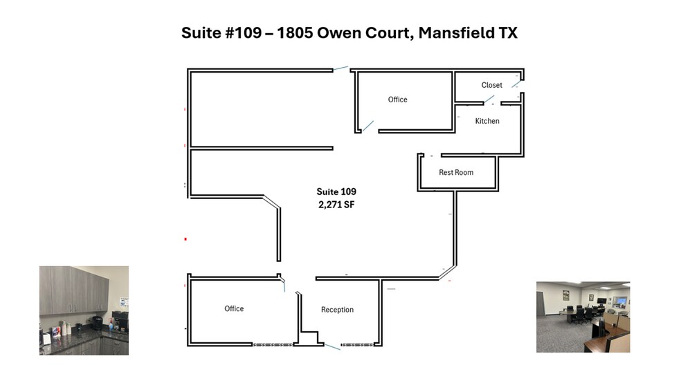 More Photos Of 1805 Owen Ct, Mansfield Office Residential For Lease