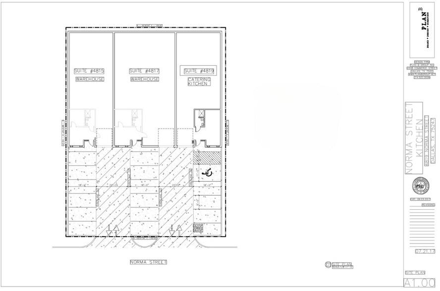 More Photos Of 4807-4819 Norma St, Dallas Showroom For Lease