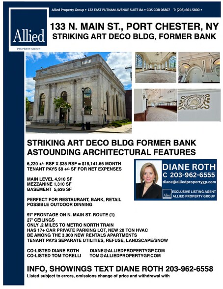 More Photos Of 133 N Main St, Port Chester Freestanding For Lease