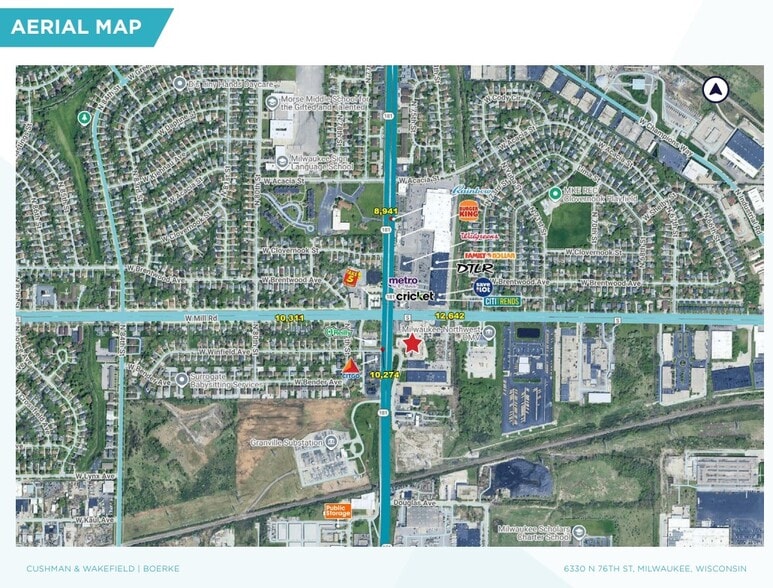 More Photos Of 6330 N 76th St, Milwaukee Supermarket For Lease