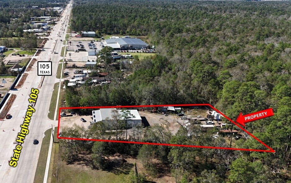 More Photos Of 13121 Highway 105 E, Cut And Shoot Industrial For Sale